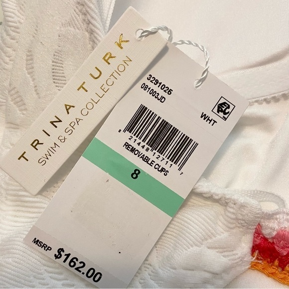 Trina Turk Tulum Plunge Maillot NWT - Picture 7 of 8